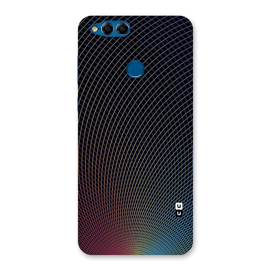 Check Swirls Back Case for Honor 7X