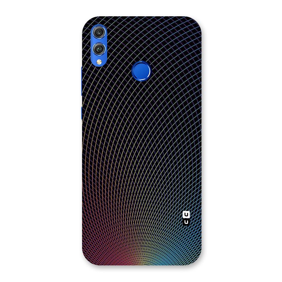 Check Swirls Back Case for Honor 8X
