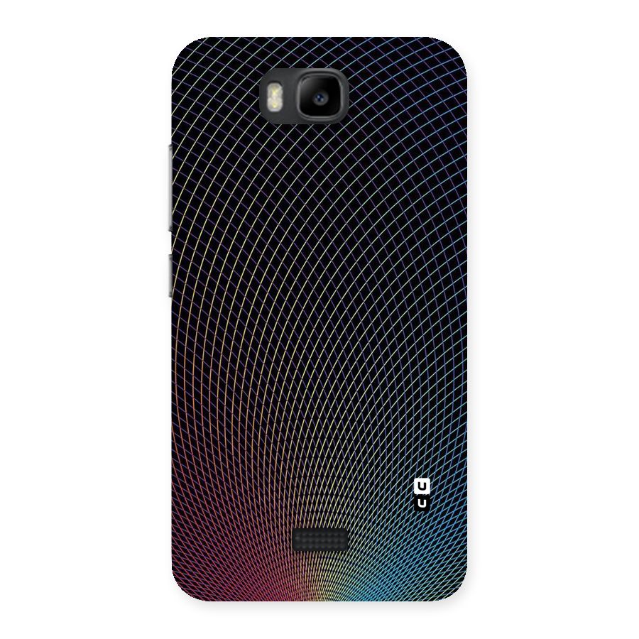 Check Swirls Back Case for Honor Bee