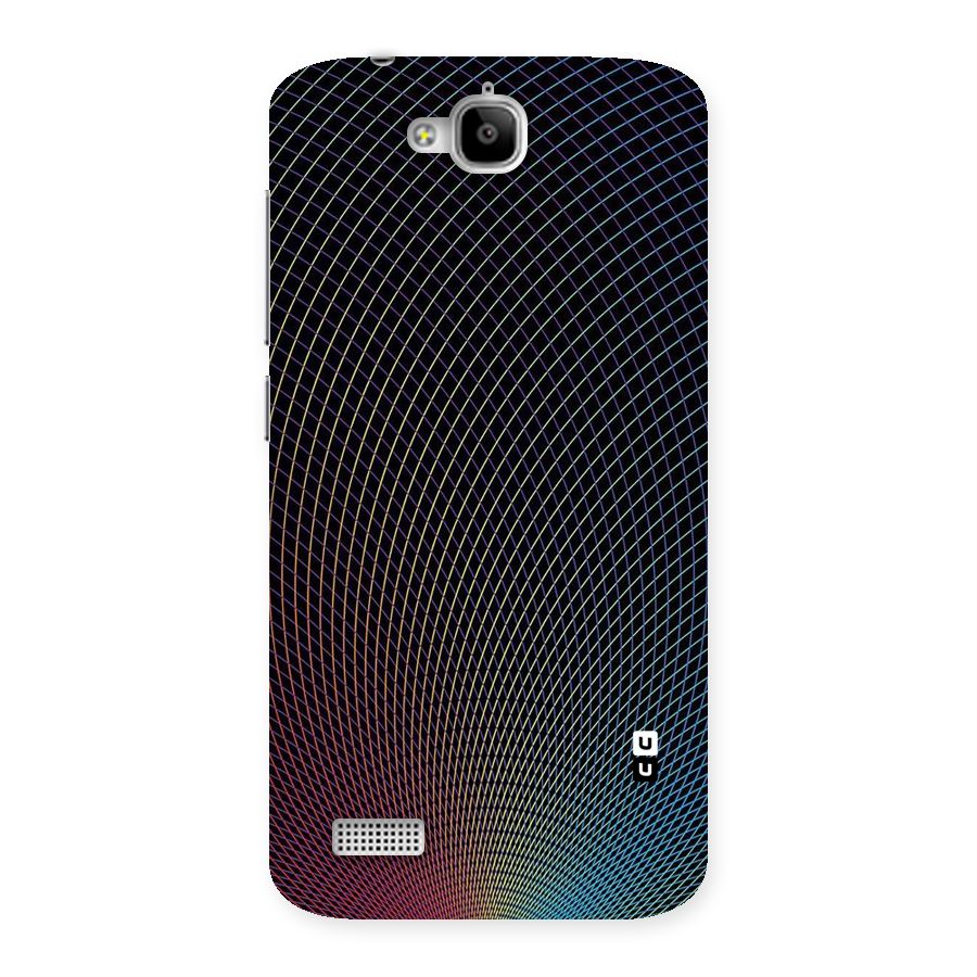 Check Swirls Back Case for Honor Holly