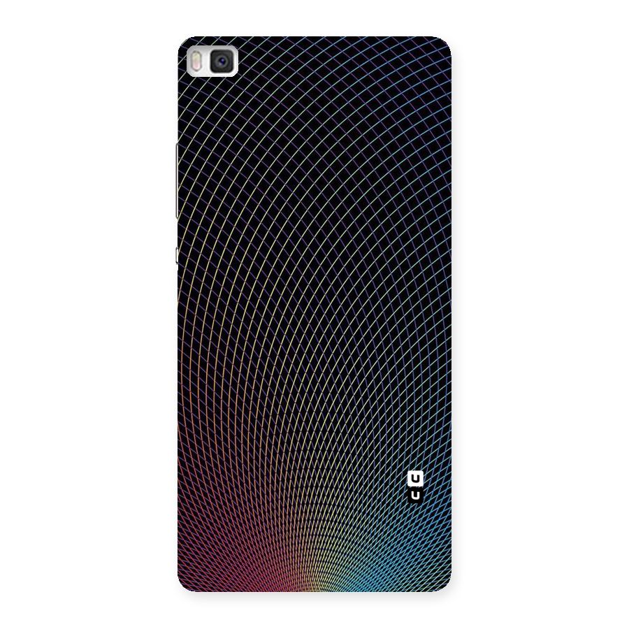 Check Swirls Back Case for Huawei P8
