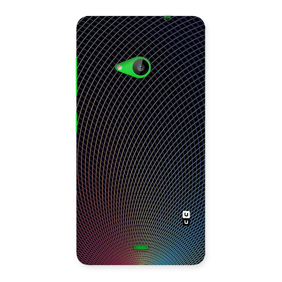 Check Swirls Back Case for Lumia 535