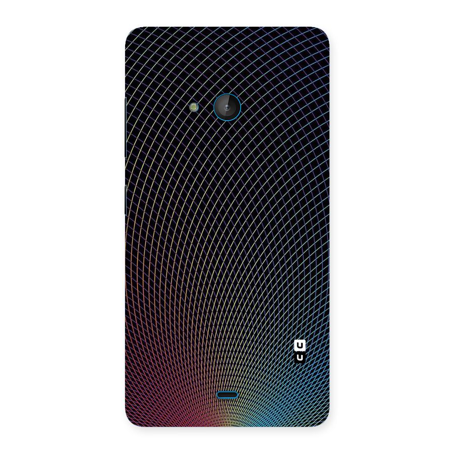 Check Swirls Back Case for Lumia 540