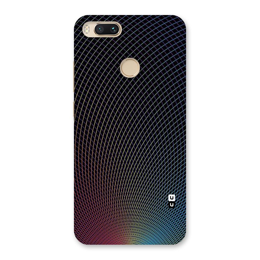 Check Swirls Back Case for Mi A1