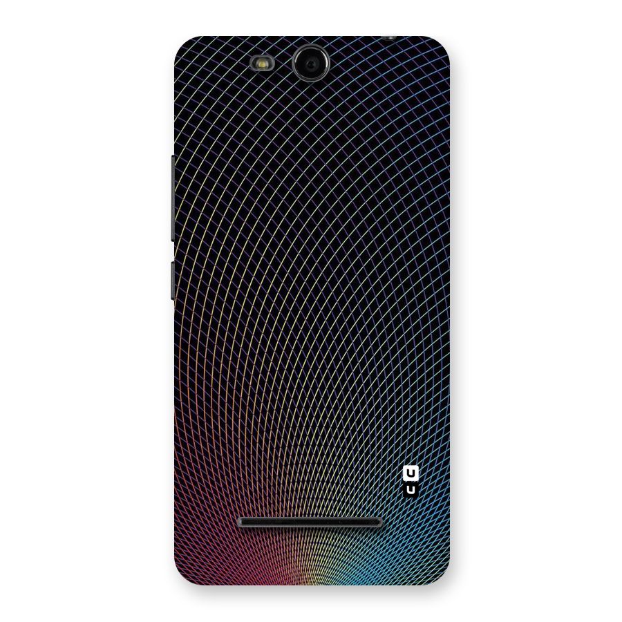 Check Swirls Back Case for Micromax Canvas Juice 3 Q392