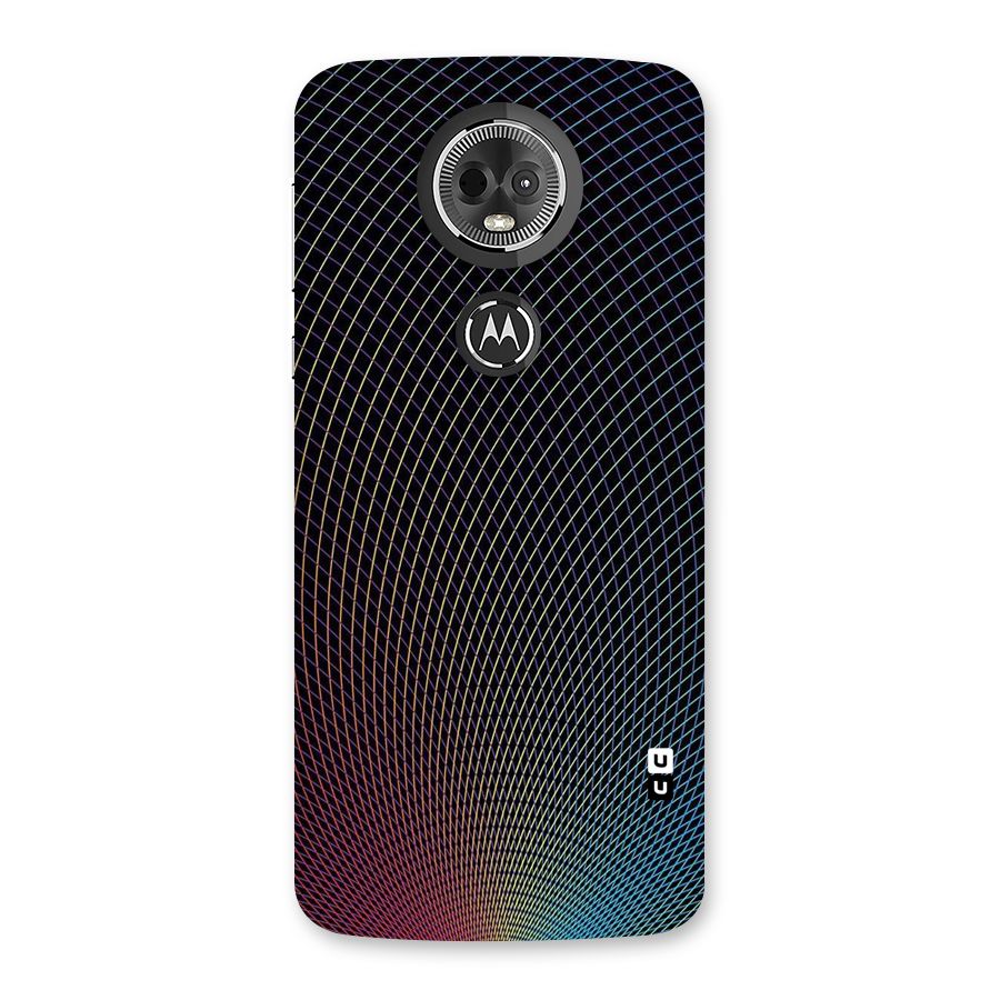 Check Swirls Back Case for Moto E5 Plus
