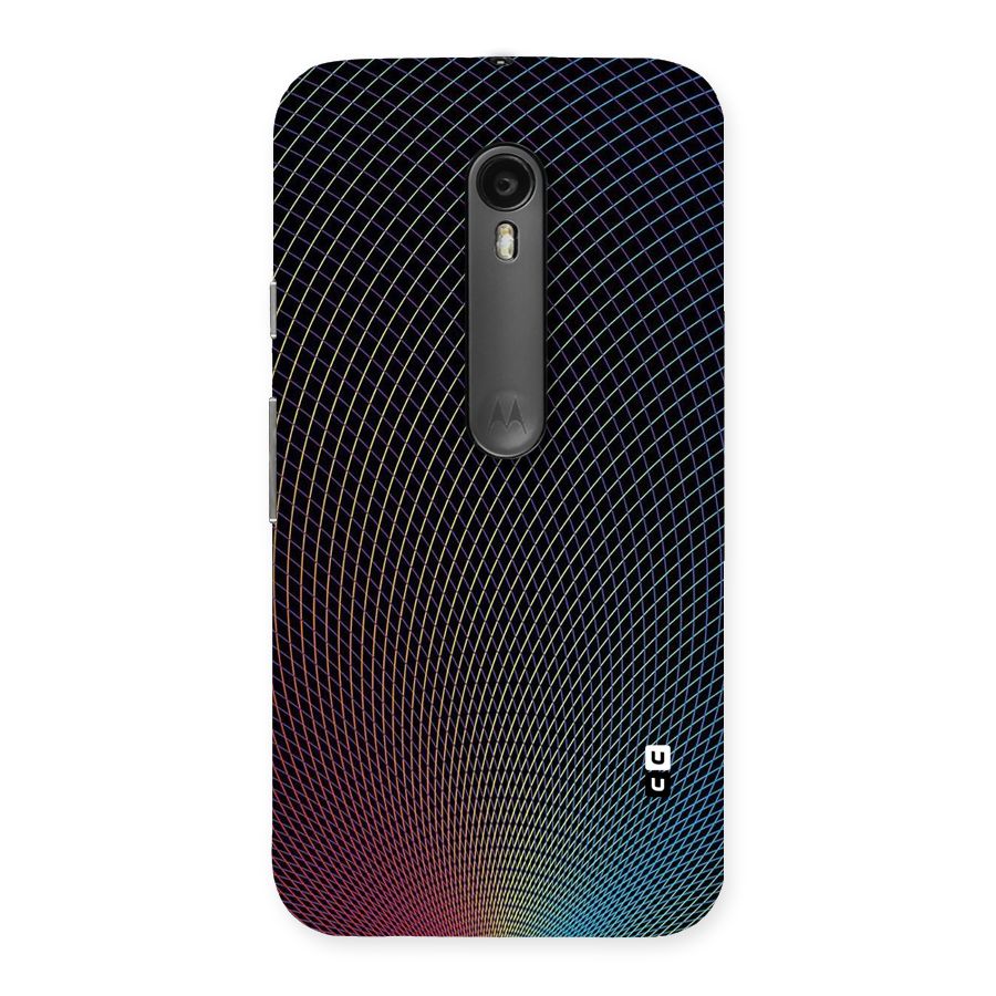 Check Swirls Back Case for Moto G Turbo