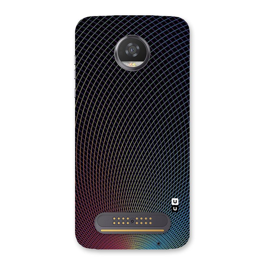 Check Swirls Back Case for Moto Z2 Play