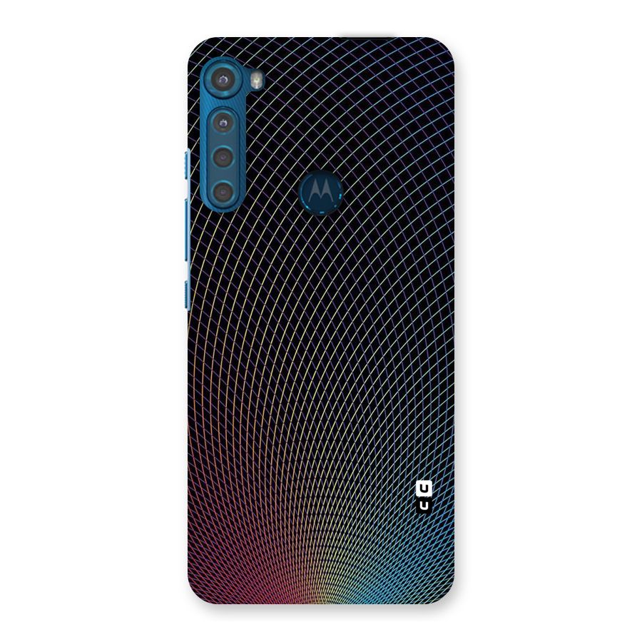 Check Swirls Back Case for Motorola One Fusion Plus