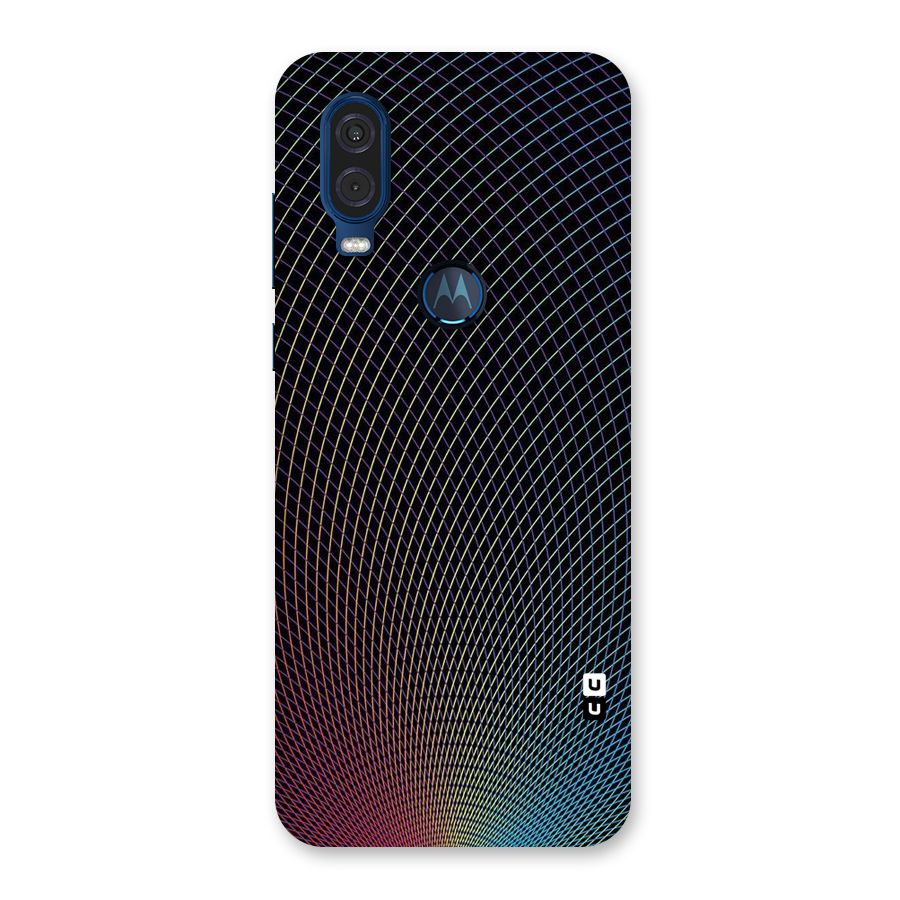 Check Swirls Back Case for Motorola One Vision