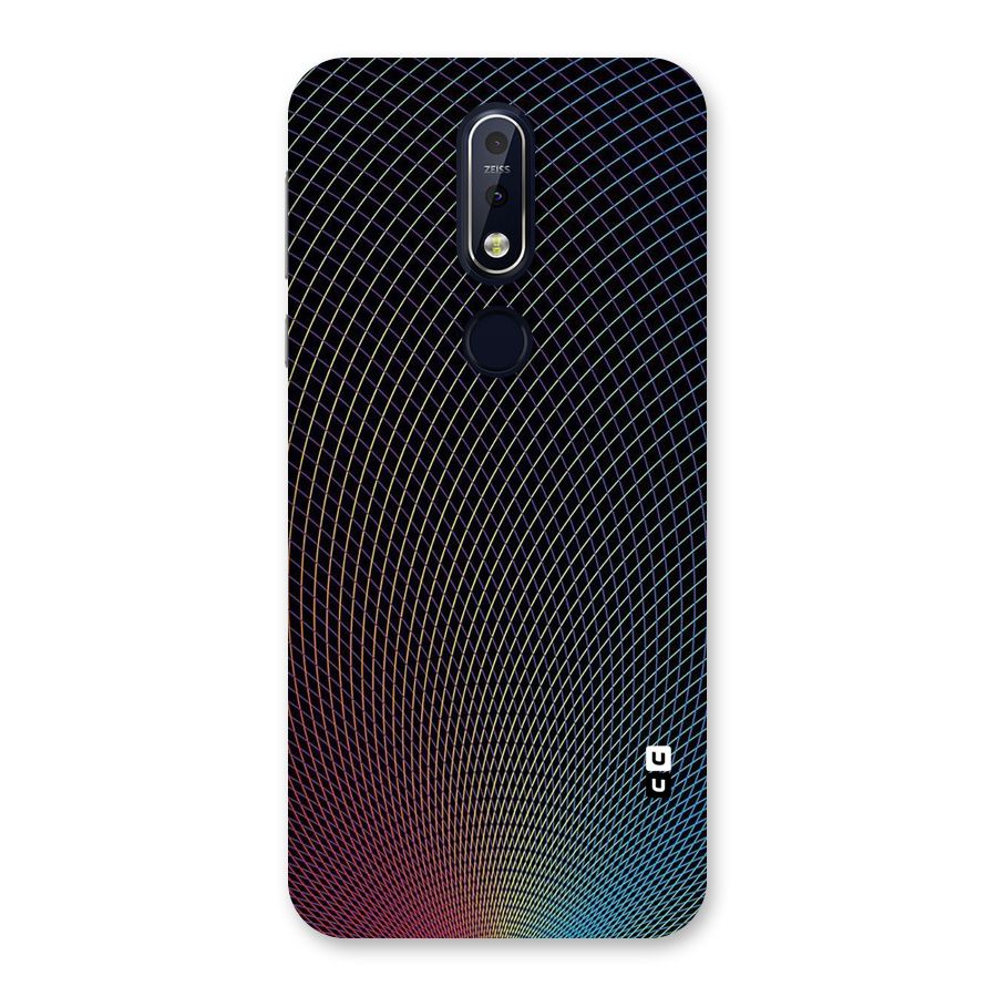 Check Swirls Back Case for Nokia 7.1