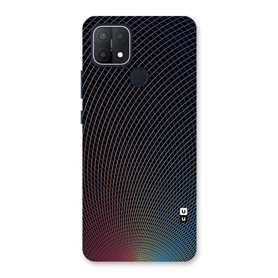 Check Swirls Back Case for Oppo A15s