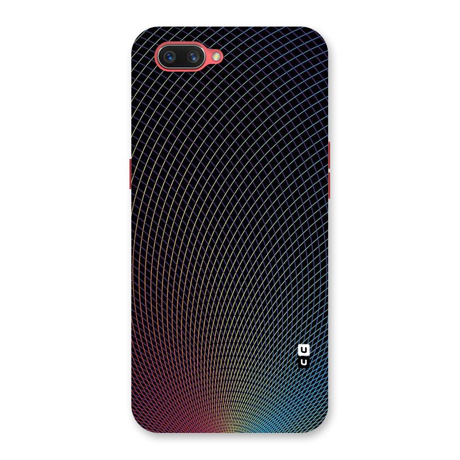 Check Swirls Back Case for Oppo A3s