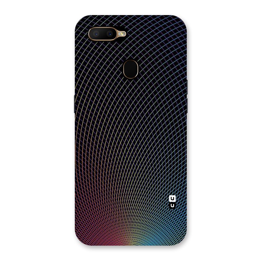 Check Swirls Back Case for Oppo A5s