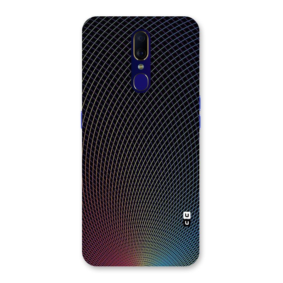 Check Swirls Back Case for Oppo F11