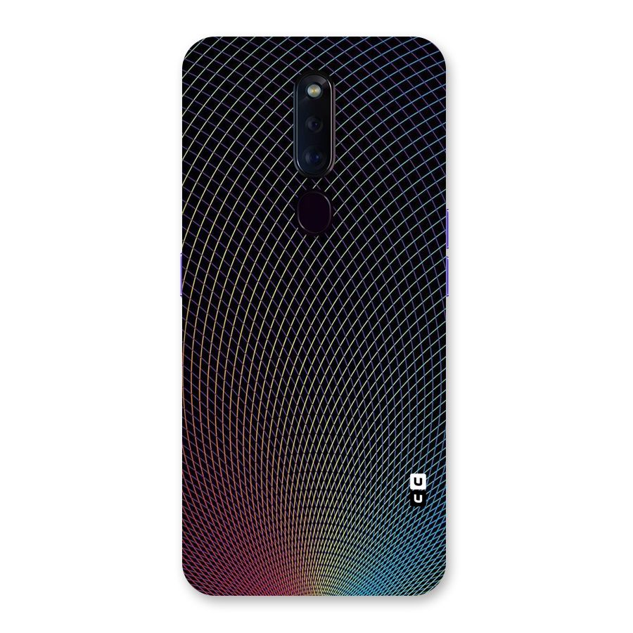 Check Swirls Back Case for Oppo F11 Pro