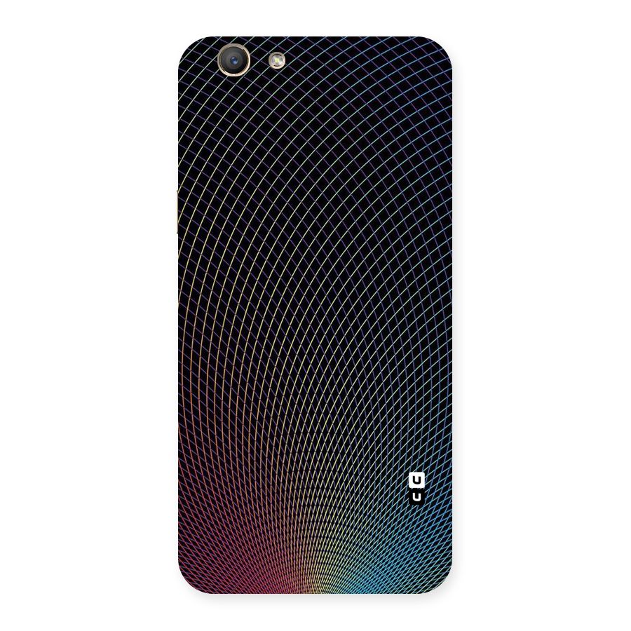 Check Swirls Back Case for Oppo F1s
