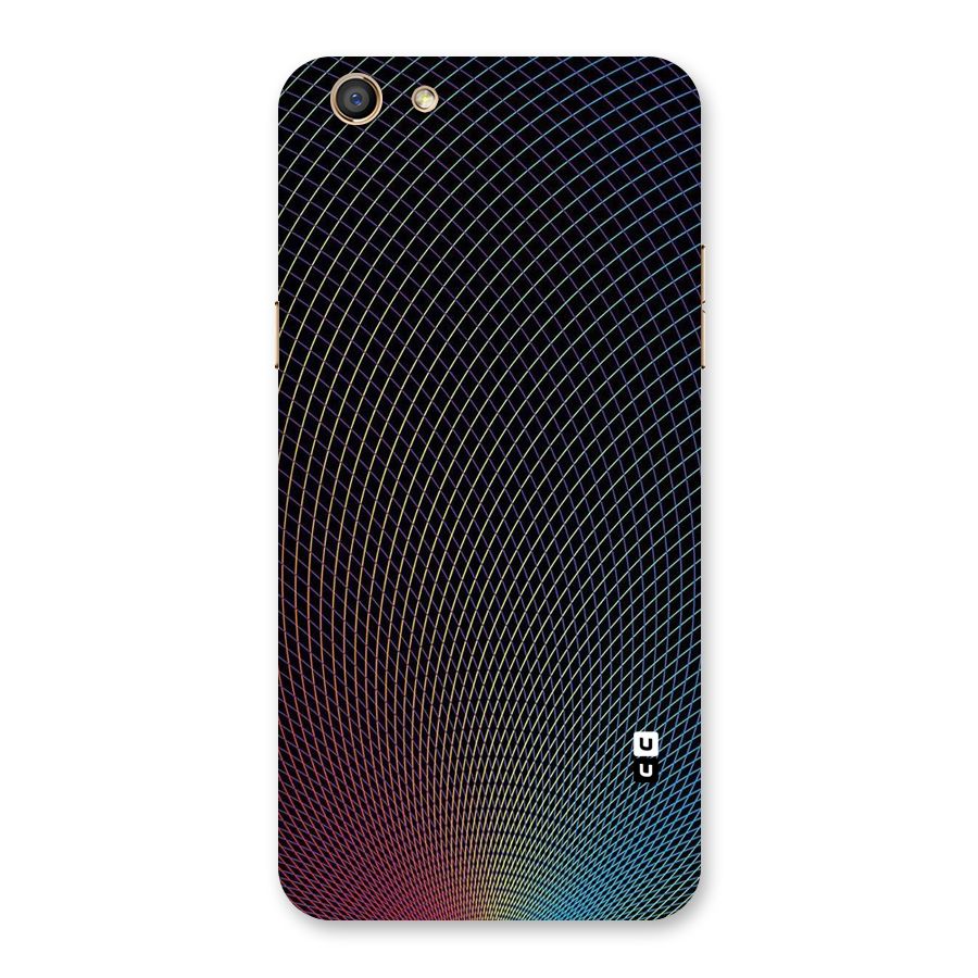Check Swirls Back Case for Oppo F3