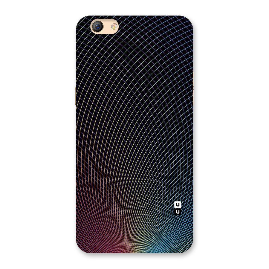 Check Swirls Back Case for Oppo F3 Plus