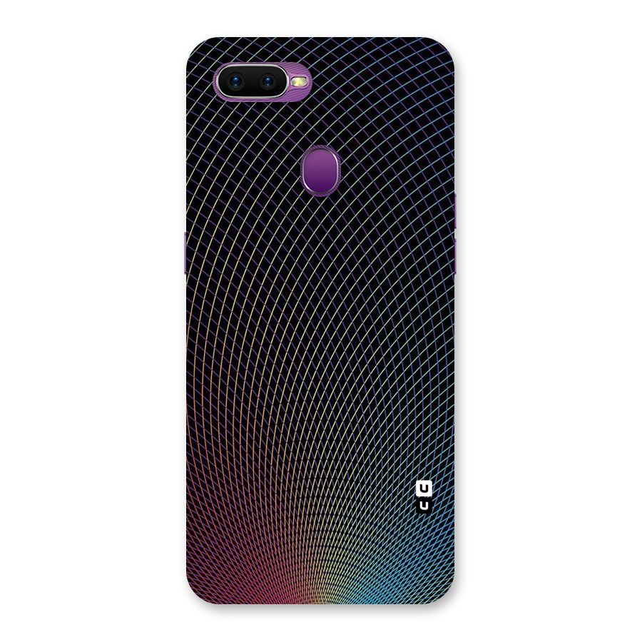 Check Swirls Back Case for Oppo F9