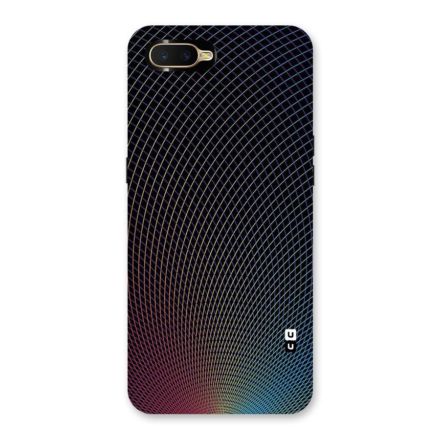 Check Swirls Back Case for Oppo K1