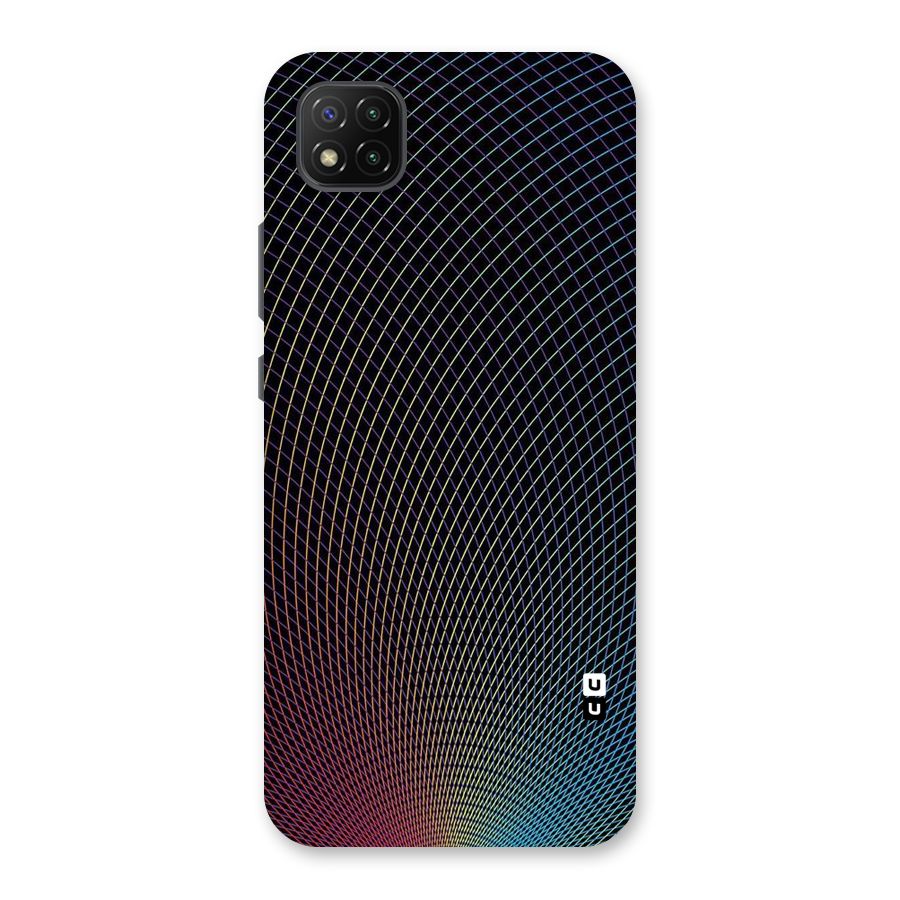 Check Swirls Back Case for Poco C3