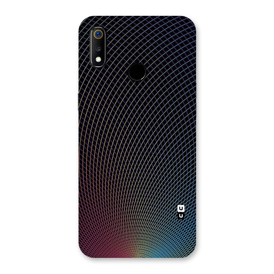Check Swirls Back Case for Realme 3