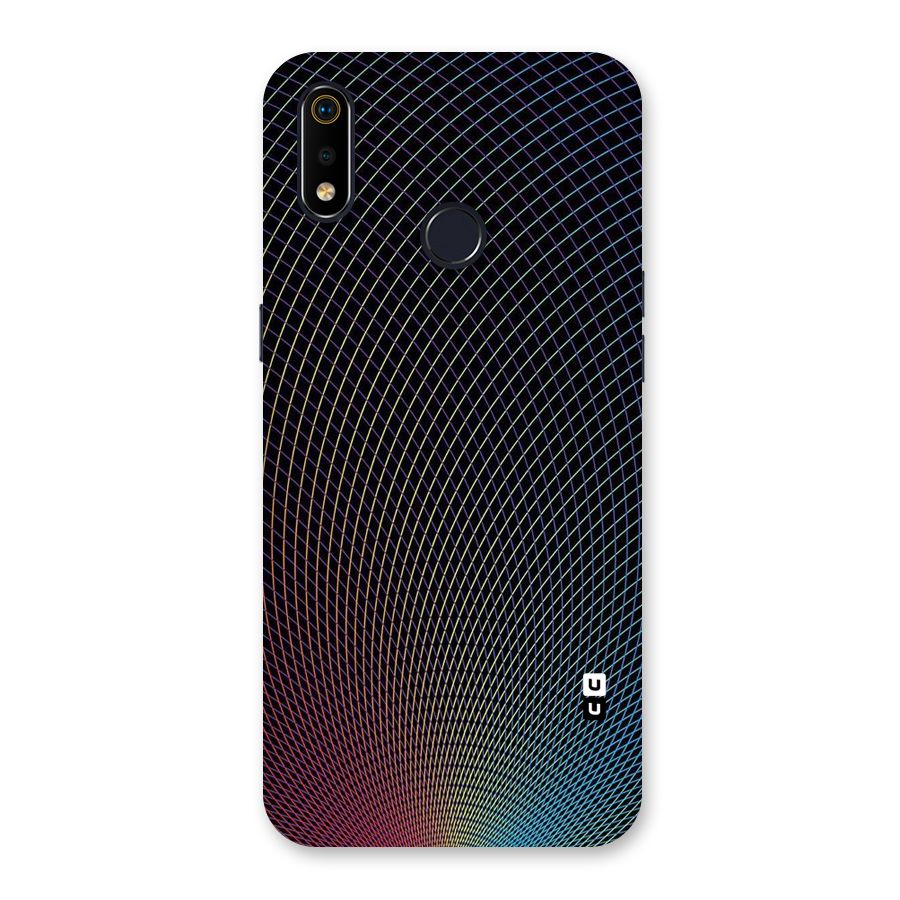 Check Swirls Back Case for Realme 3i