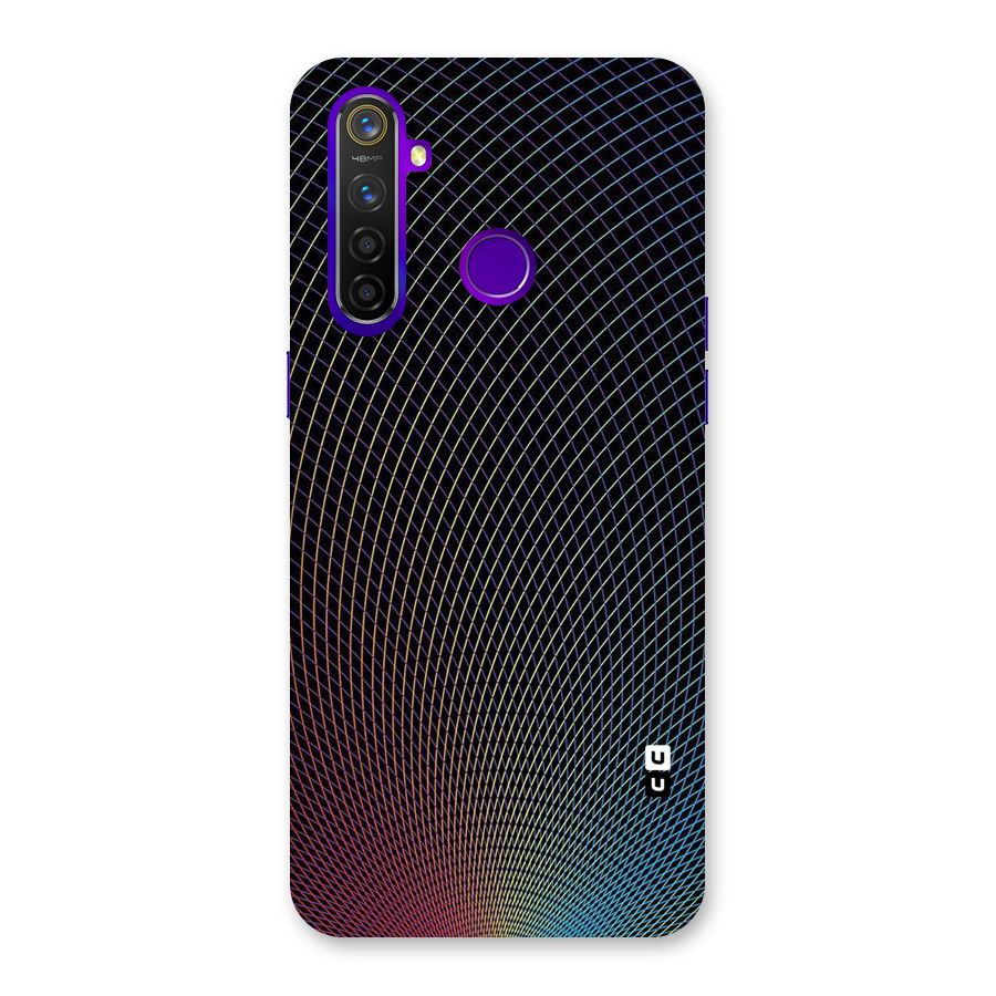 Check Swirls Back Case for Realme 5 Pro
