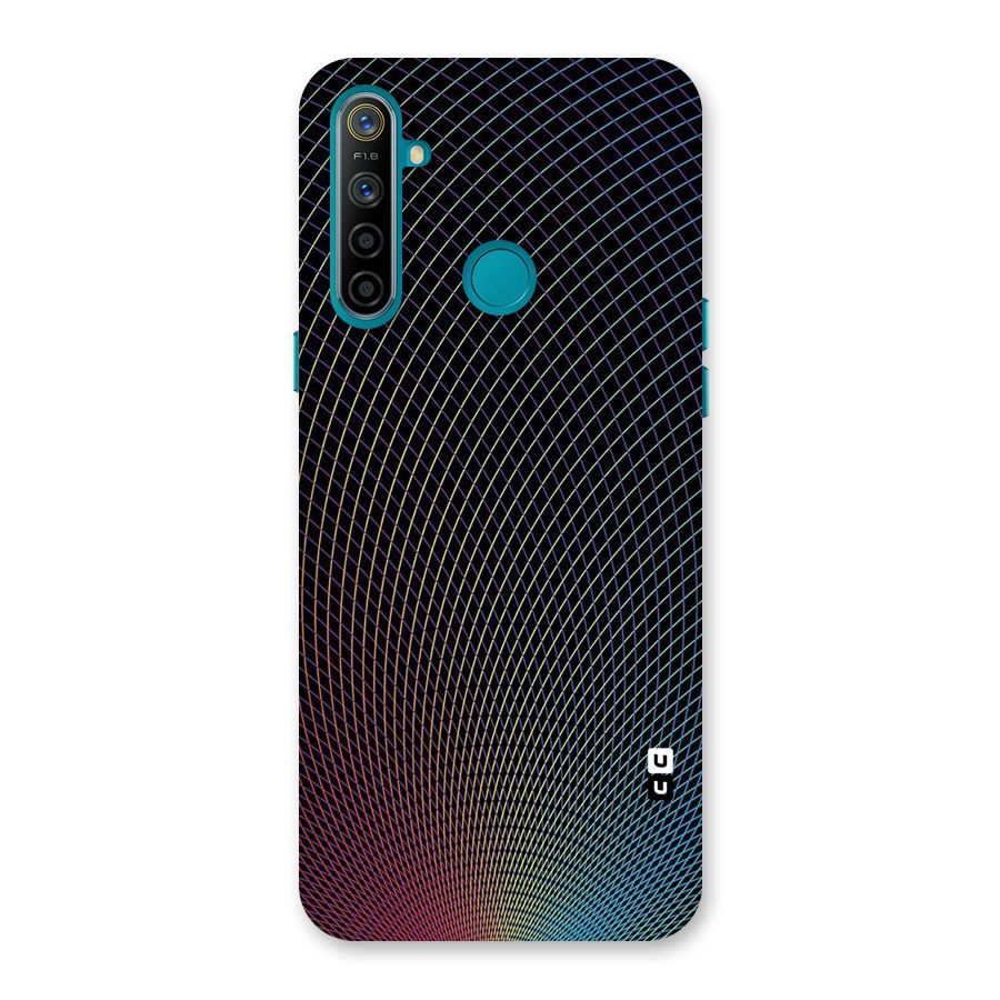 Check Swirls Back Case for Realme 5i