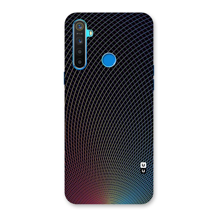 Check Swirls Back Case for Realme 5s