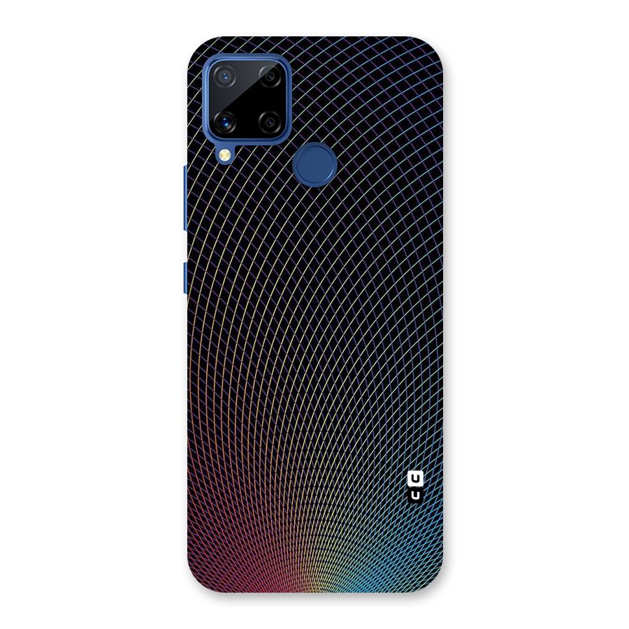 Check Swirls Back Case for Realme C12