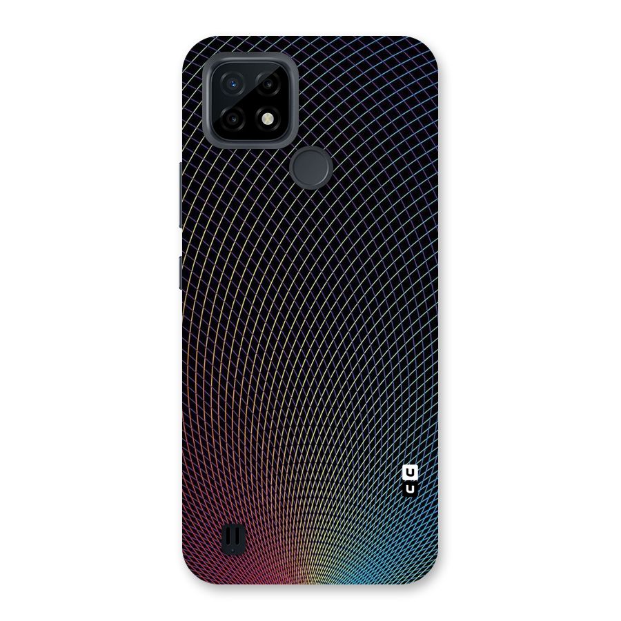 Check Swirls Back Case for Realme C21