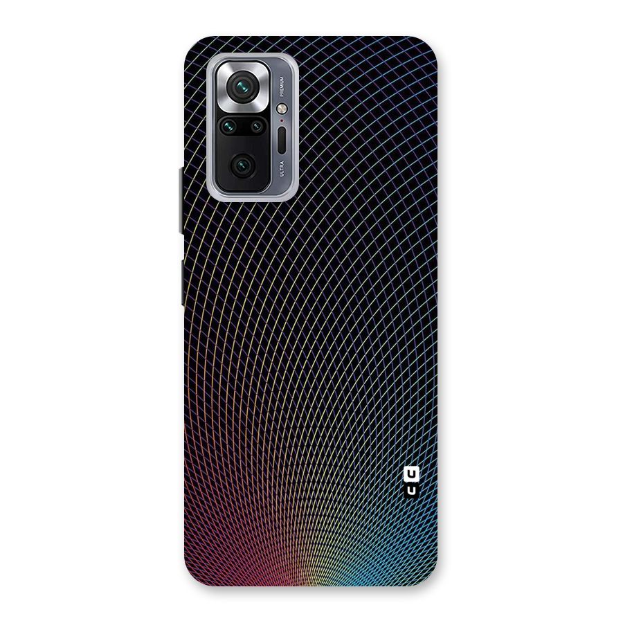 Check Swirls Back Case for Redmi Note 10 Pro