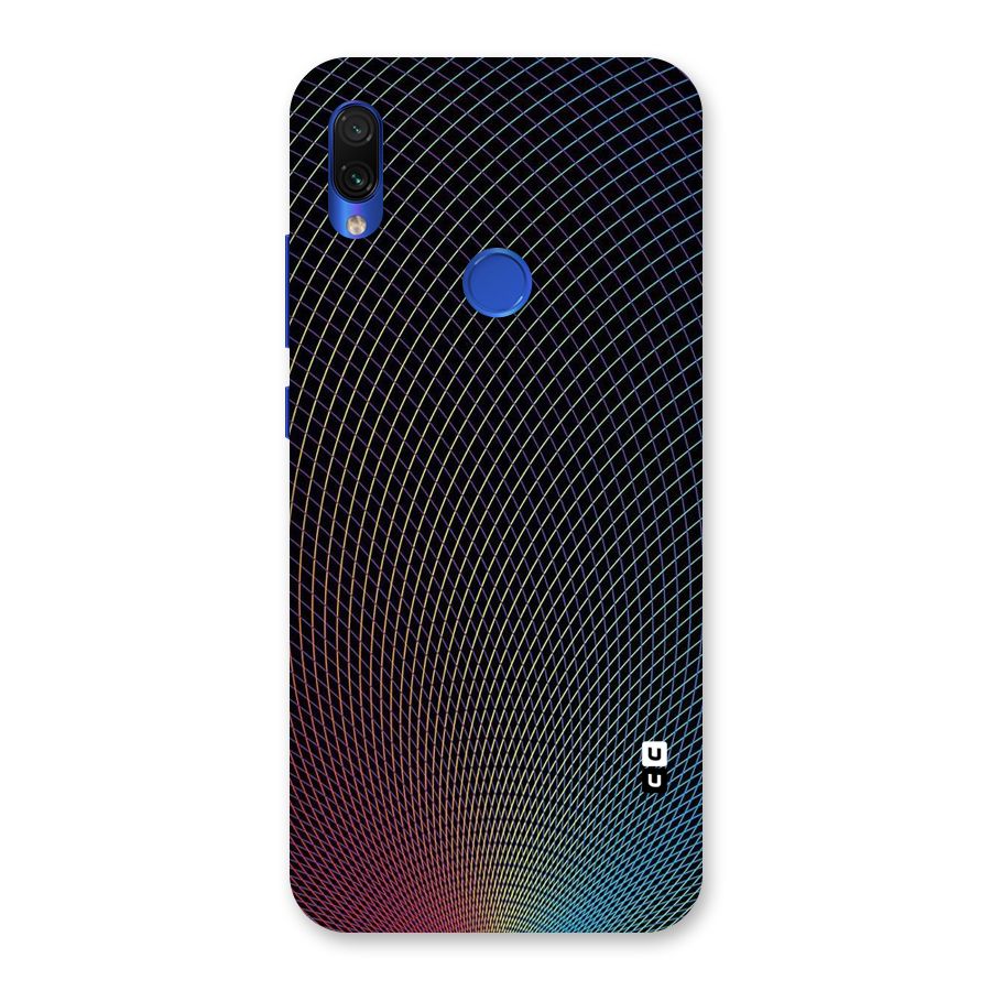 Check Swirls Back Case for Redmi Note 7S