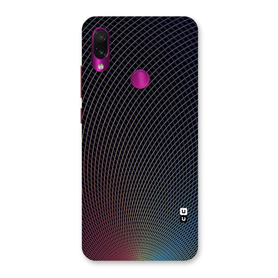 Check Swirls Back Case for Redmi Note 7 Pro