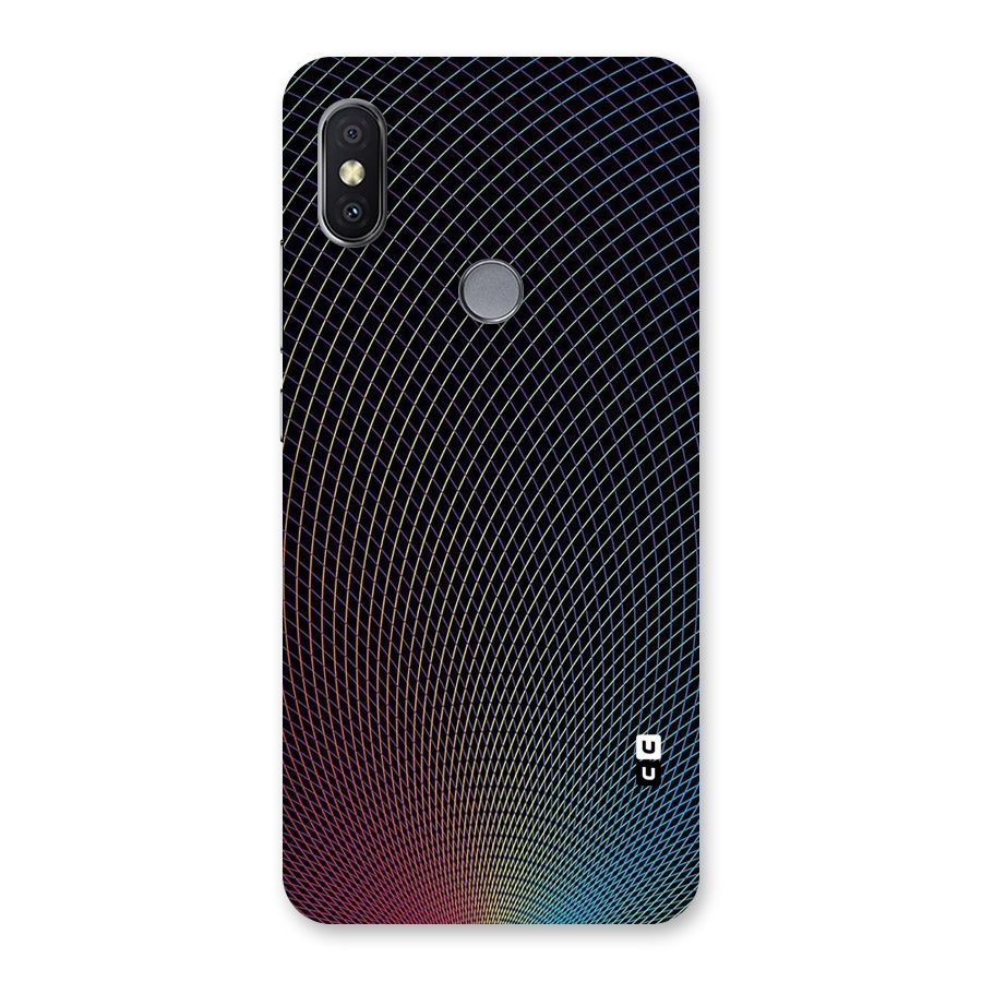 Check Swirls Back Case for Redmi Y2