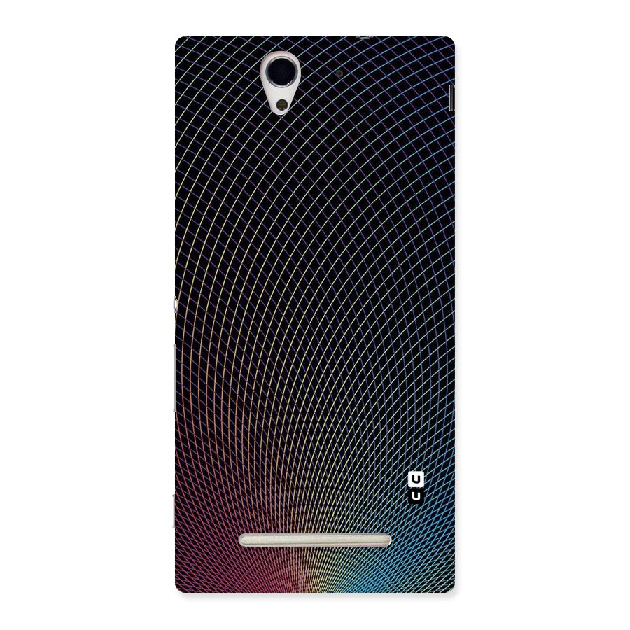 Check Swirls Back Case for Sony Xperia C3