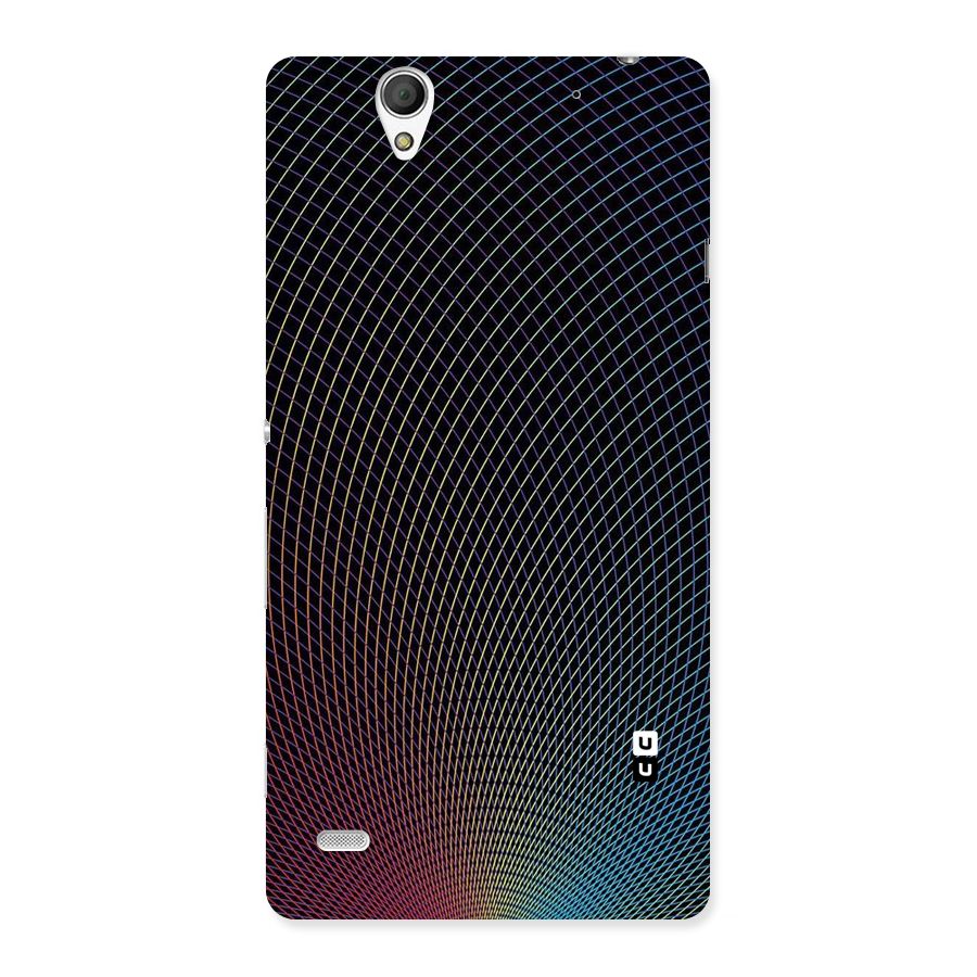 Check Swirls Back Case for Sony Xperia C4