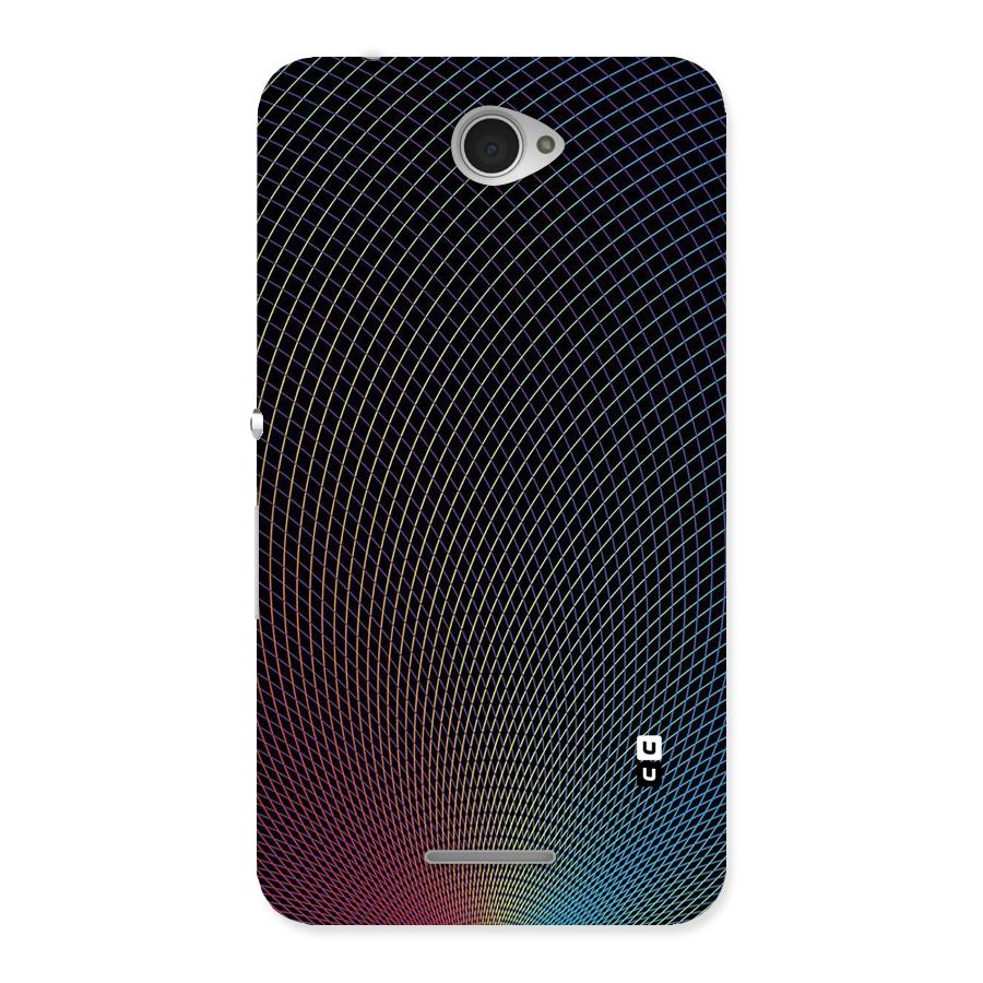 Check Swirls Back Case for Sony Xperia E4