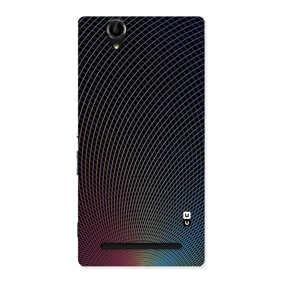 Check Swirls Back Case for Sony Xperia T2