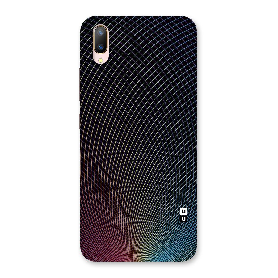 Check Swirls Back Case for Vivo V11 Pro