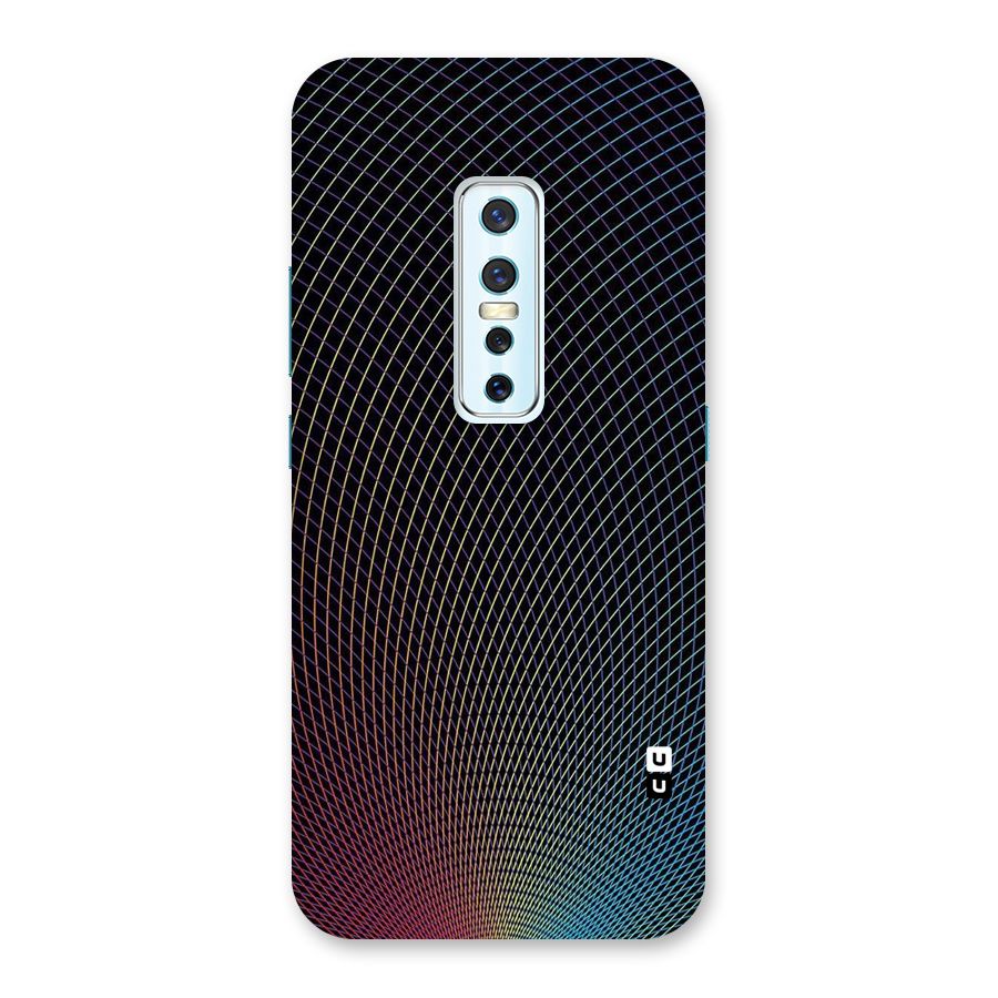 Check Swirls Back Case for Vivo V17 Pro