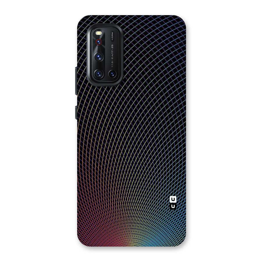 Check Swirls Back Case for Vivo V19
