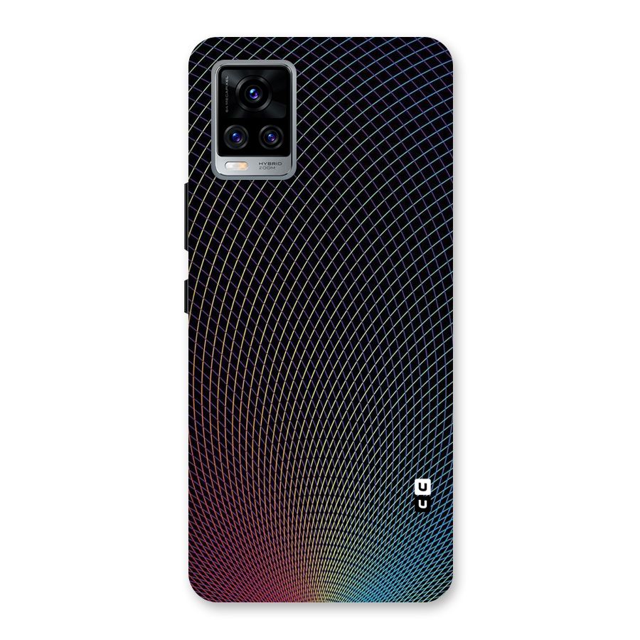 Check Swirls Back Case for Vivo V20 Pro