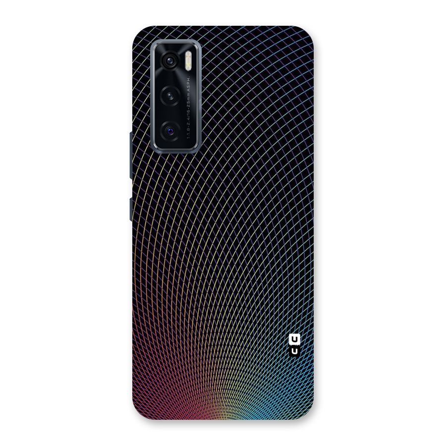 Check Swirls Back Case for Vivo V20 SE