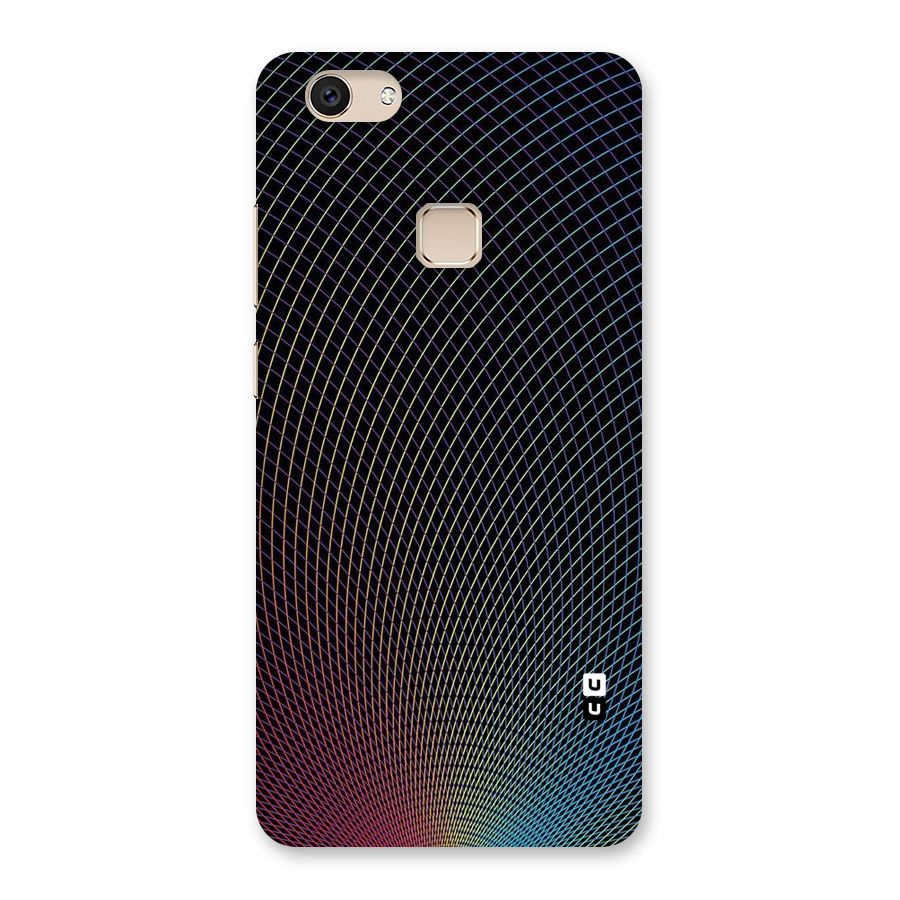 Check Swirls Back Case for Vivo V7