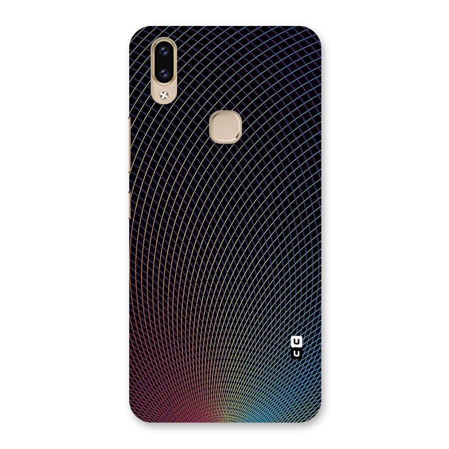 Check Swirls Back Case for Vivo V9 Youth