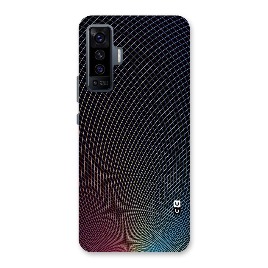 Check Swirls Back Case for Vivo X50