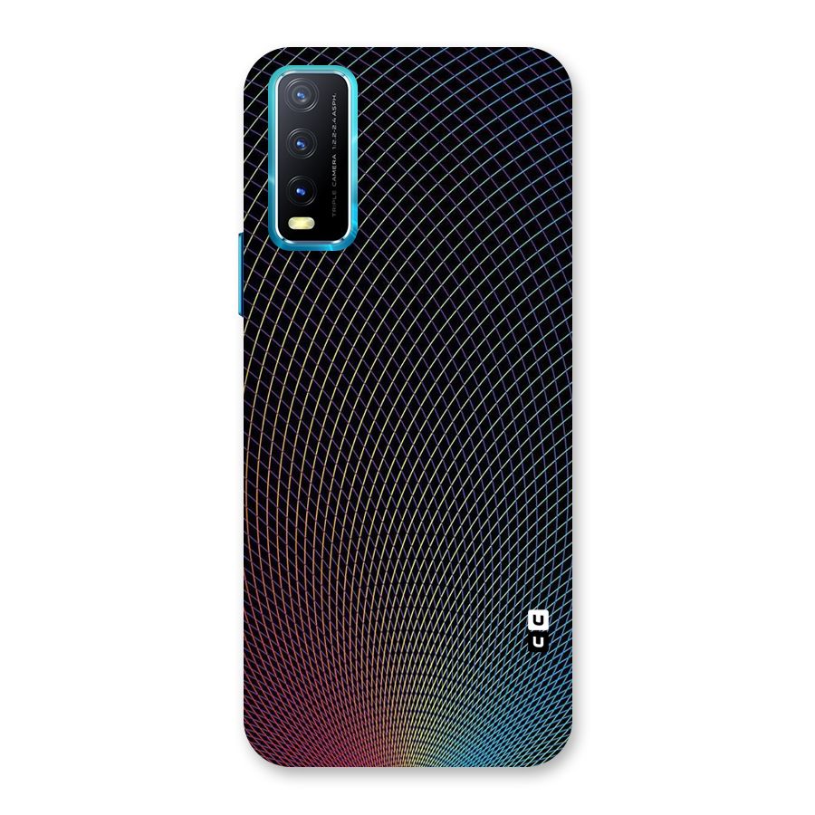 Check Swirls Back Case for Vivo Y20G